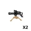 Military Building Blocks Soldier 88mm Flak Gun Cannon Rocket Artillery Military Army War Weapons NSV Backpack Assembly Brick Toy