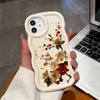 Painted Pattern Big Wave Edge Soft Silicone Material Macaron Phone Case Shockproof Protective Rubber Casing for iPhone Huawei Honor Infinix Tecno