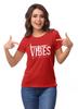 Inkdotpot Personalized Womens Tshirt Top Honeymoon Vibes Mrs Wedding  Announcement