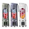 450ml USB Rechargeable Wireless Fruit Juicer Mixer for Home Use, Portable Electric Mixer, with 3-speed Timer