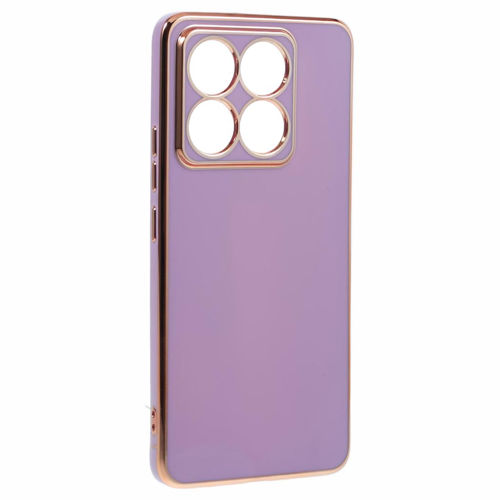 For Xiaomi 14T Pro Case TPU Slim Fit Shockproof Phone Cover 6D Electroplating