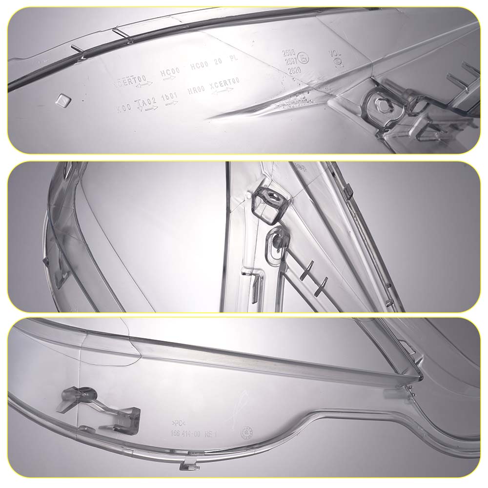 Car Headlight Glass For Mercedes Benz E-Class W212 Headlight Cover 09-12 E200E260E300 Transparent Lampshade Car Accessoires