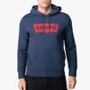Levis Letter Logo Printed Casual Hoodie Unisex Hoodies Blue 19622-0007
