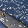 6Pcs Cotton Fabric Twill Printing Cloth       Quilting Sewing Craft 50x40cm(Pink(6 colors) )