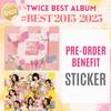 TWICE Najlepszy Album #BEST 2015-2025 Wersja Standardowa Ograniczona. / Edycja Limitowana BOX / Naklejka POB / PRZEDSPRZEDAŻ