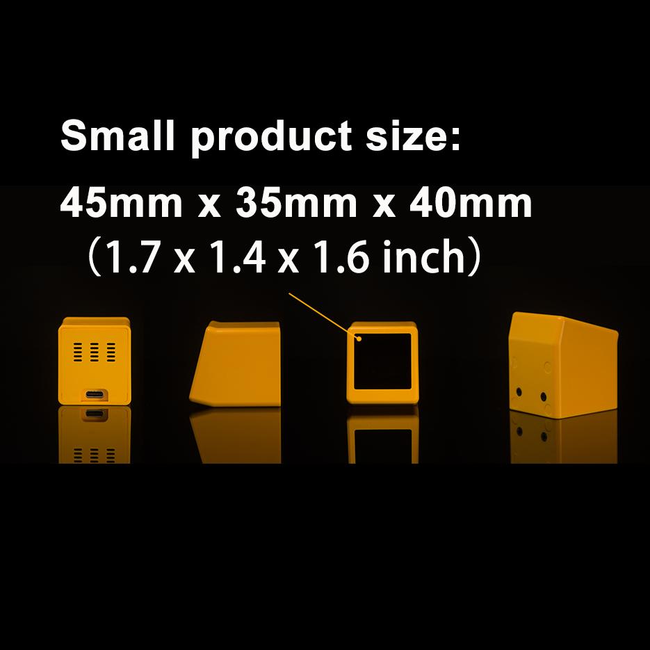 Ultra-Portable Smart WiFi Weather Station - Displays Weather, Temperature, Humidity, Time & Alarm Clock, Desktop Decoration