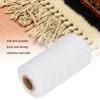 3Pcs 984 Feet Length Cotton Twine Soft Texture Jute String Durable Macrame Cord  For Gardening