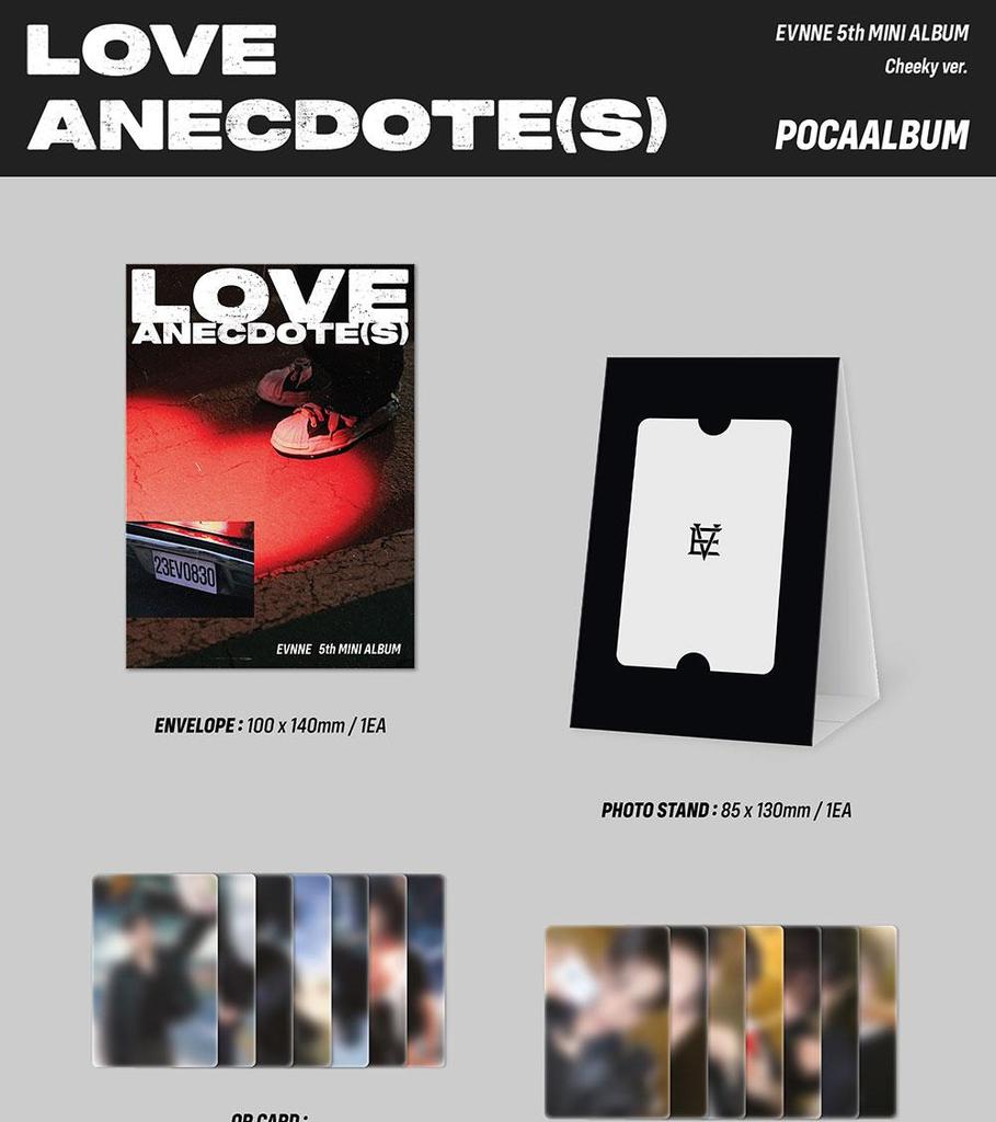 (POCA ver.) EVNNE [MILOSTNÁ ANECDOTA(S)] 5. MINI ALBUM