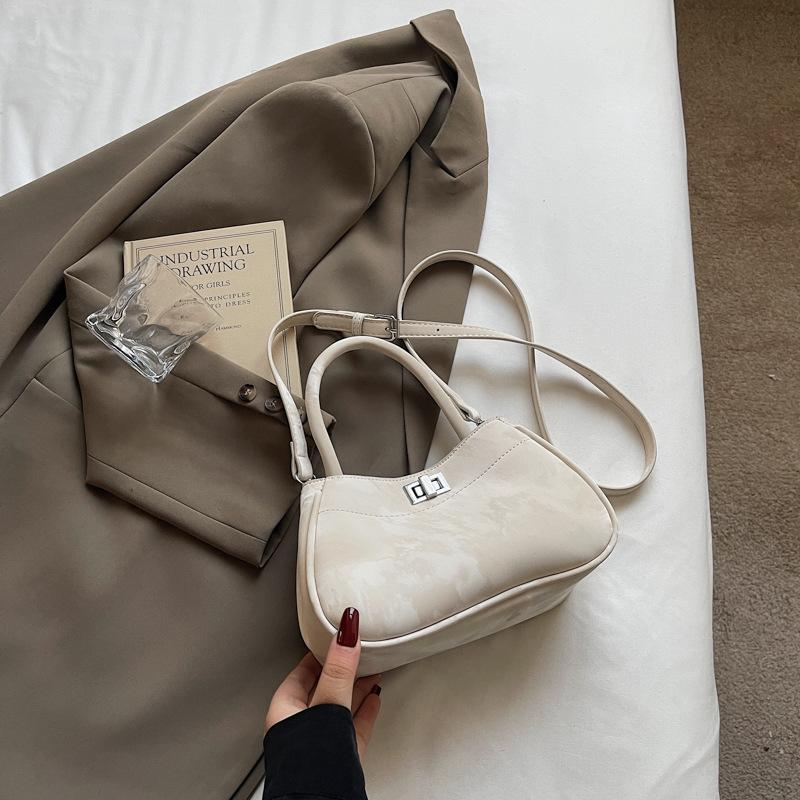 Handheld small bag women's new fashion trend bucket bag casual simple shoulder messenger women's bag