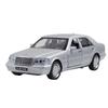 1/32 Mercedes-Benz W140 Classical Toy Car Model Diecast Alloy Miniature Sound & Light Pull Back 1:32 Collection Gift for Boy Kid