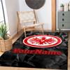 Eintracht Frankfurt Customize Text Floor Rug Office Rug Design For Foyer Hallway Playrooms Bedrooms Antislip Rug Anime Office Decor