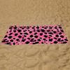 Handtuch Sauna Geschenk Pool Fitnessstudio Strand Rosa Reise Dusche Schnell Mode Druck Trocken Sport Handtücher Muster Leopard Camping Weich