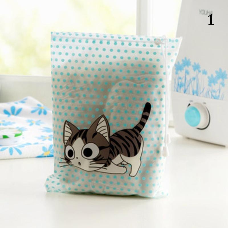 New Waterproof Durable Cartoon Makeup Bath Cosmetic Toiletry Travel Toothbrush Pouch Bag Organizer C