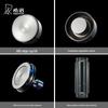 Heenoor Magnetic Tea Separation Double-Layer Glass Bottle