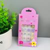 Children's Wearable Custom Nail Stickers - Cute European & American Jelly Glue Fingernail Tips