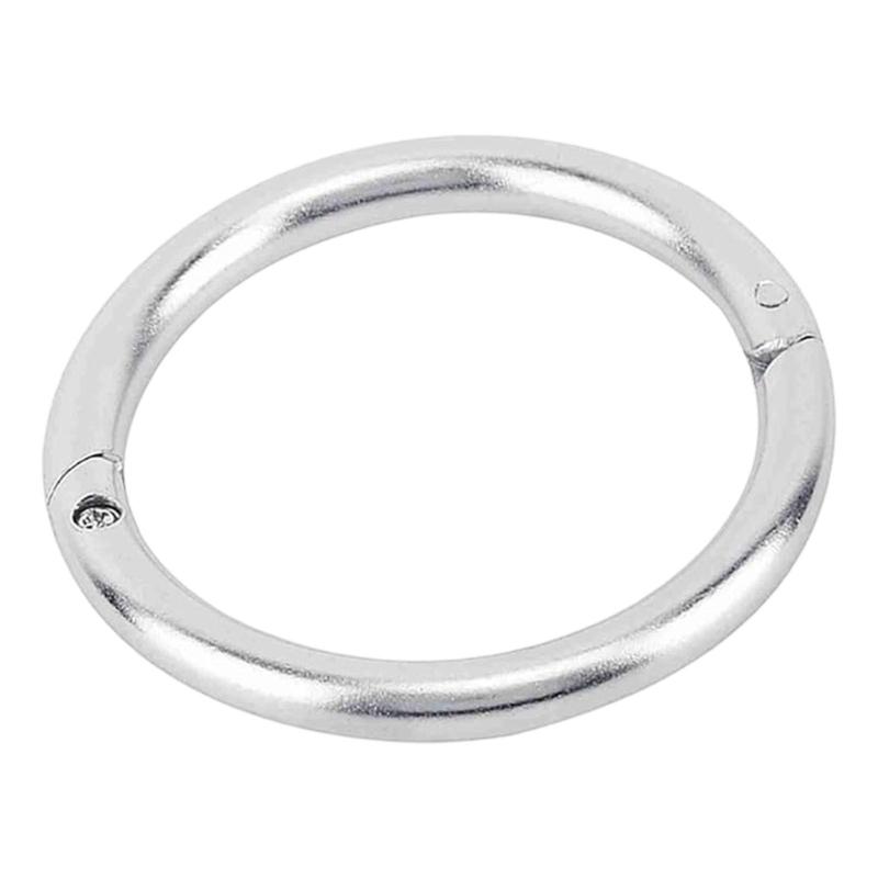 

Carbon Steel Large Cattle Nose Rings for Big Bulls Ensure Safety Easy Installation Farm Livestock Management m