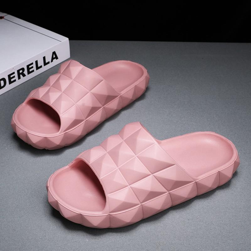 New 2024 Men's Summer Slippers Anti-slip Thicken EVA Soft Slipper Outdoor Beach Men Slip-on Flats Shoes Size 45 Zapatos