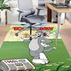 1pc Tom and Jerry Carpet, for Home & Office Decor, Desk Chair Carpet, Festive GiftL1439