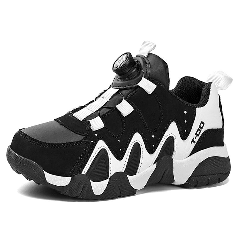 28-40 Children's Plus Size Simple and Stylish Rotating Buckle Outdoor Sports Shoes Casual Shoes Running Shoes