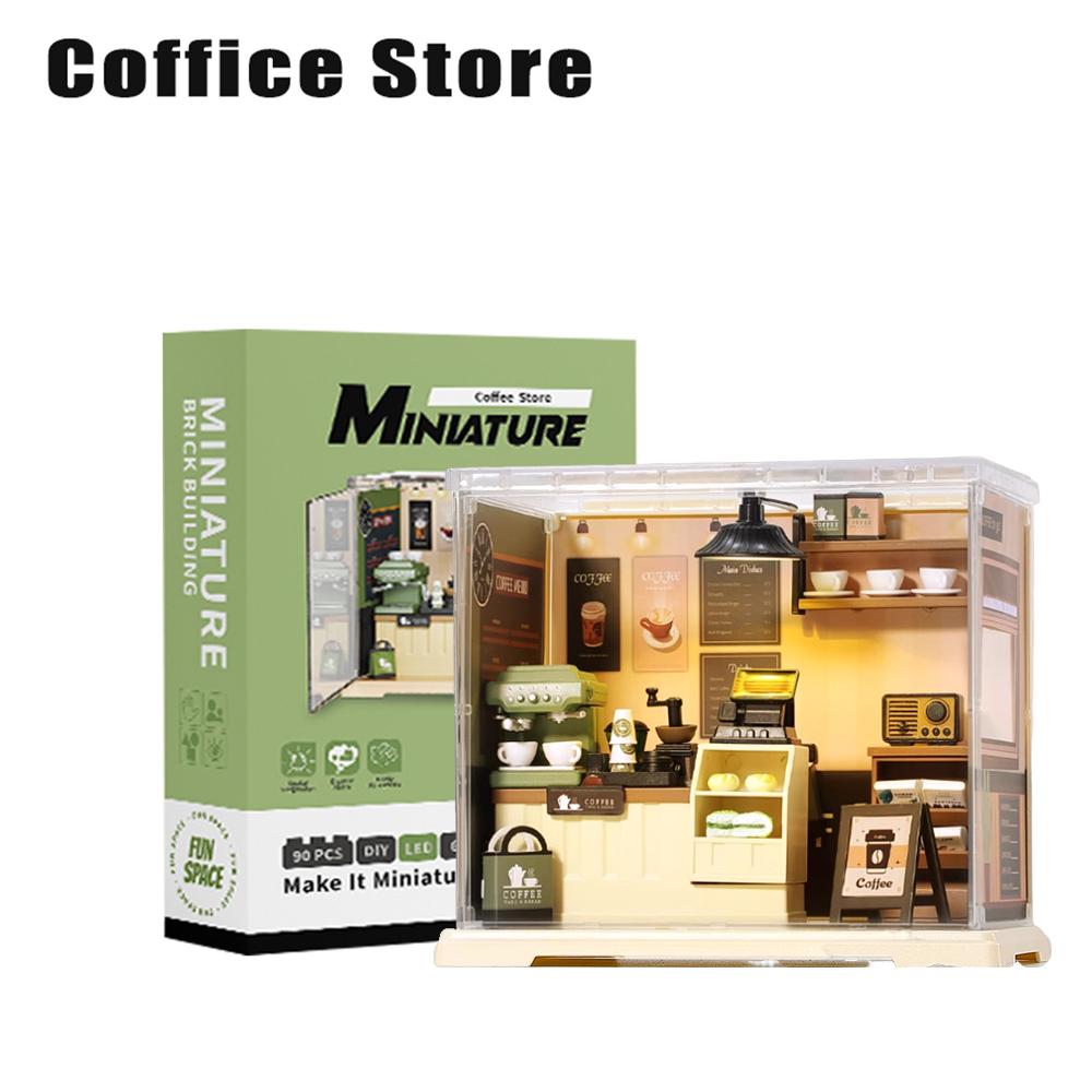 

Latest DO IT YOURSELF Miniature House Model featuring Soft Lights High-Detail Quality Easy 1-Hour Assembly Ideal Birthday and Christmas Gift Idea