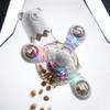 Pet Glowing Vocalizing Rotating Multi  Functional Food  Dispersing Toy