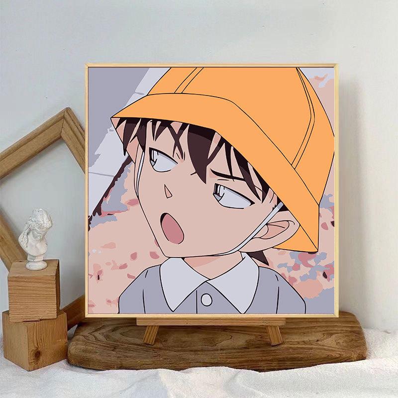Kit Pittura ad Olio Digitale Anime Demon Slayer Fai da Te per Bambini