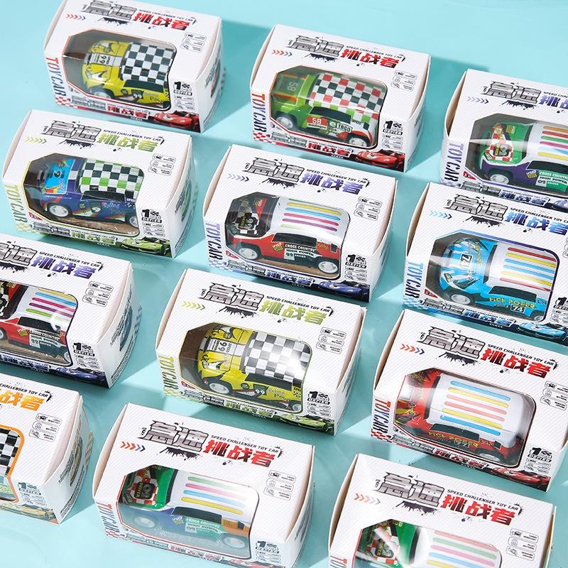 5Pcs Alloy Diecast Car Mini Cars Model Set Toys For Boys Sliding Inertia Pull Back Alloy Racing Car Collectibles Birthday Gift