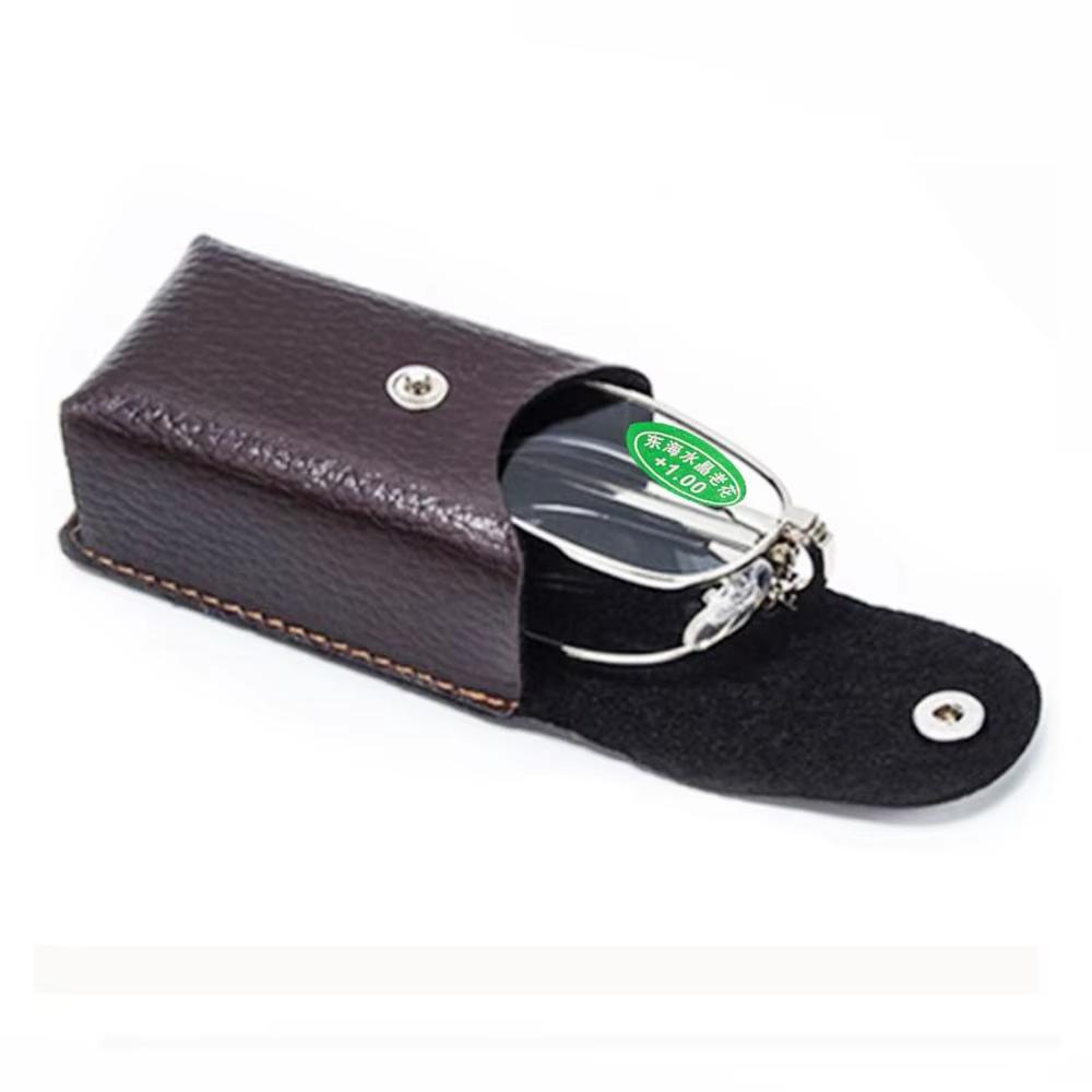 Retro Design Lesebriller Menn Kvinner Sammenleggbare Briller Brilleinnfatning Sølv Metallbriller +1.0 +1.5 +2.0 +2.5 +3.0 +3.5 +4