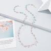 European and American fashion simple stone chain glasses chain, women's anti-lost neck lanyard glasses chain