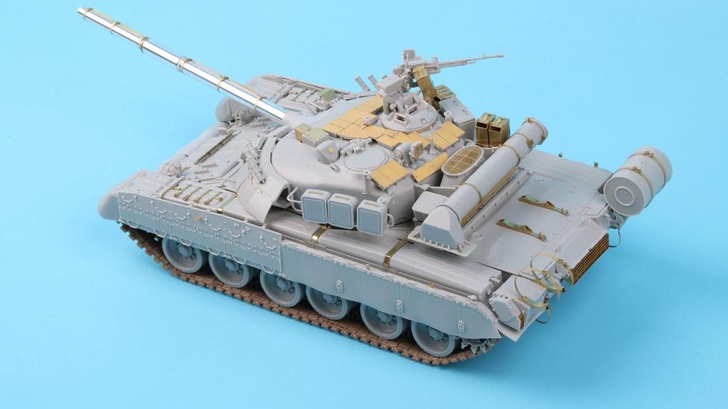 Tetra Model scale ME Series Russian Main Battle Tank Plastic Model Parts ME3563 1/35 T-80U (TR)