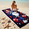 1pc Snoopy Celebrates Independence Day Cartoon Quick Dry Microfiber Bath Towel for Swimming Surfing Camping Unisex Holiday. SJT7201161