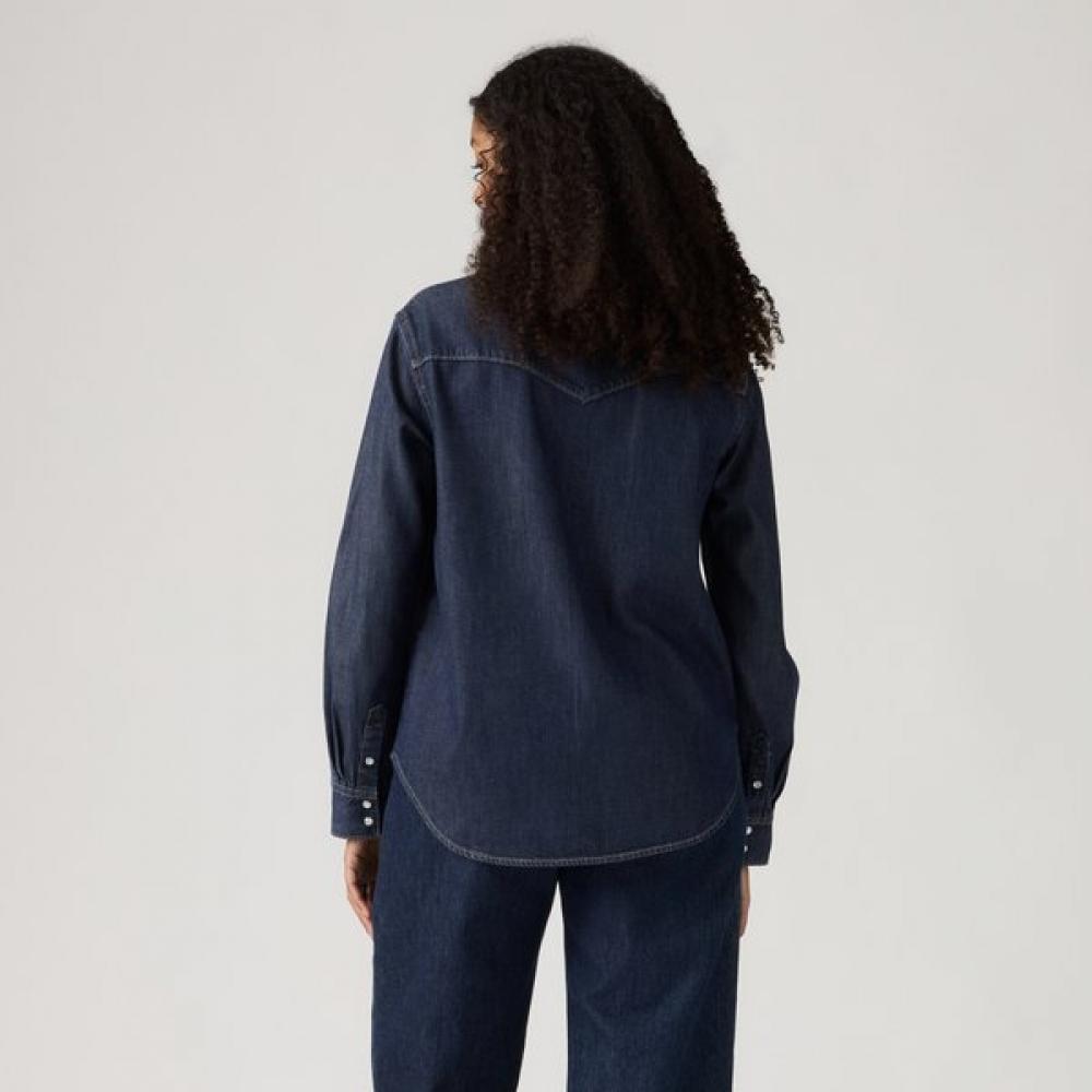 Levi S Women Relaxed weStern Shirt 007wv 0002