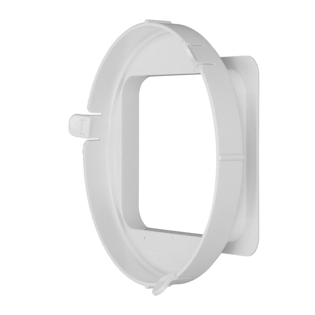 Portable Air Conditioner Exhaust Hose Connector Adapter Coupler Square Exhaust Duct Interface for