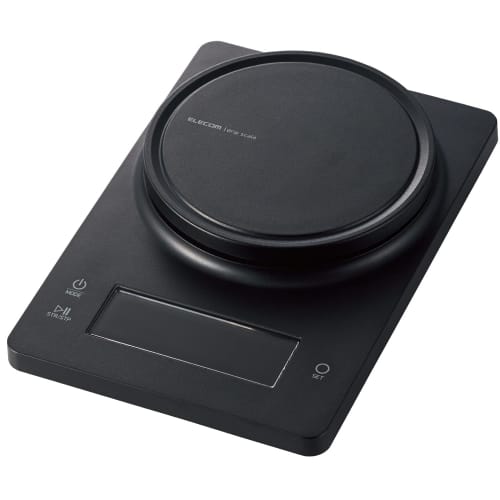 Elecom Drip Scale with Coffee Timer Function, Simultaneous Weighing and Timer Measurement Display, Operation and Count Sound, Max 2kg, Minimum 0.1g Di