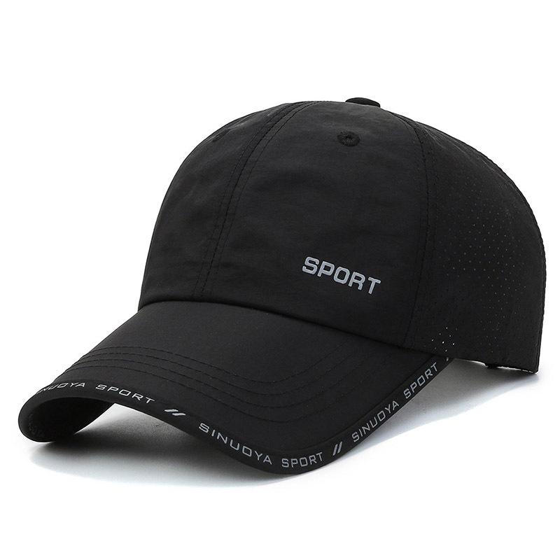 Unisex Outdoor Quick-Dry Sun Protection Baseball Cap - Breathable Shade for Fishing and Casual Wear