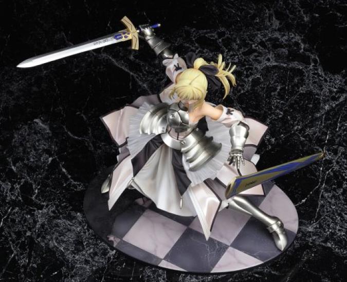 codes Saber Lily All Distant Utopia scale PVC finished Fate/unlimited - (Avalon) (1/7 pre-painted product)