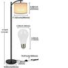 LED floor lamp living room bedroom bluetooth atmosphere bedside standing table lamp