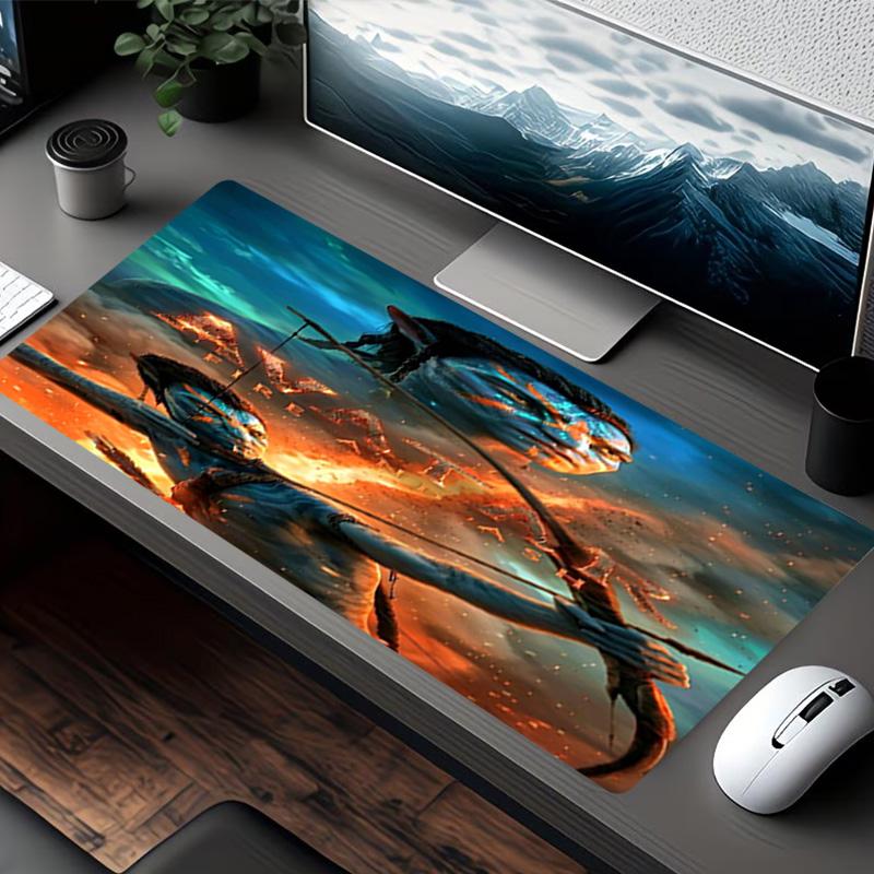 Avatar Print Mouse Pad, for Keyboard Pad Laptop PC Mat for Office Home Use, Desk Decor, Perfect Birthday Gift for Gamers