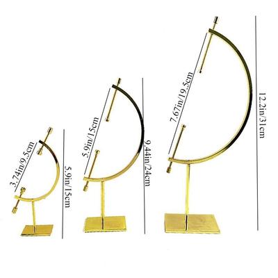 Silver 1Pcs Fixed Decorative Sphere Glass Ball Home Decor Display Stand Ornament Crystal Ball Base