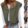 Women's Casual Sleeveless V-Neck Vest for Layering