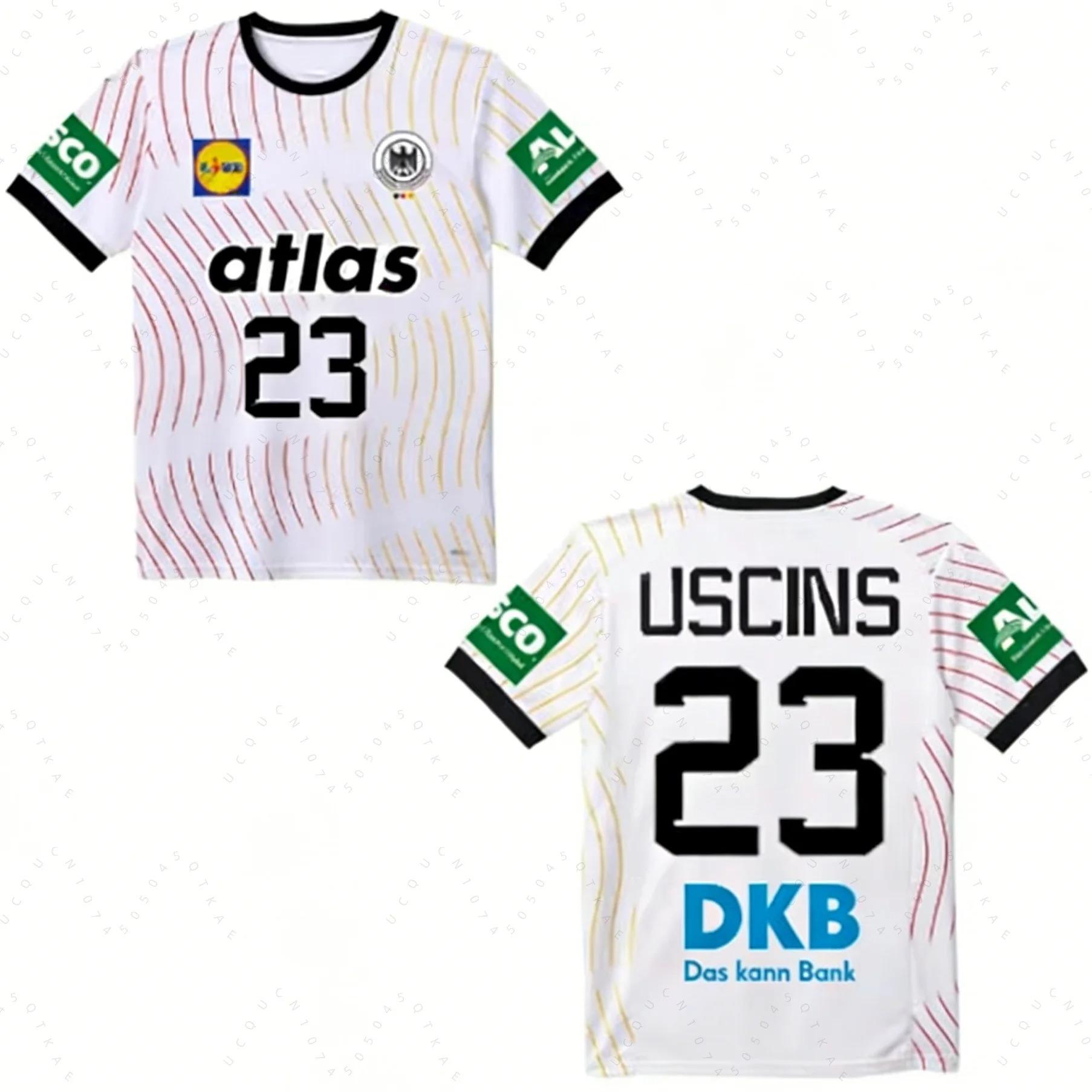 

2026 German New Dhb Handball Jersey T-Shirts Quick Drying Breathable Sportswear Short Sleeved Men s Outdoor Fitness Casual Tops XL