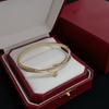 Diamond Studded Thorn Nail Bracelet V Metal Material Birthday Gift Gifts for Men and Women High-end Jewelry Fashion Two Color Men Women Unrestricted