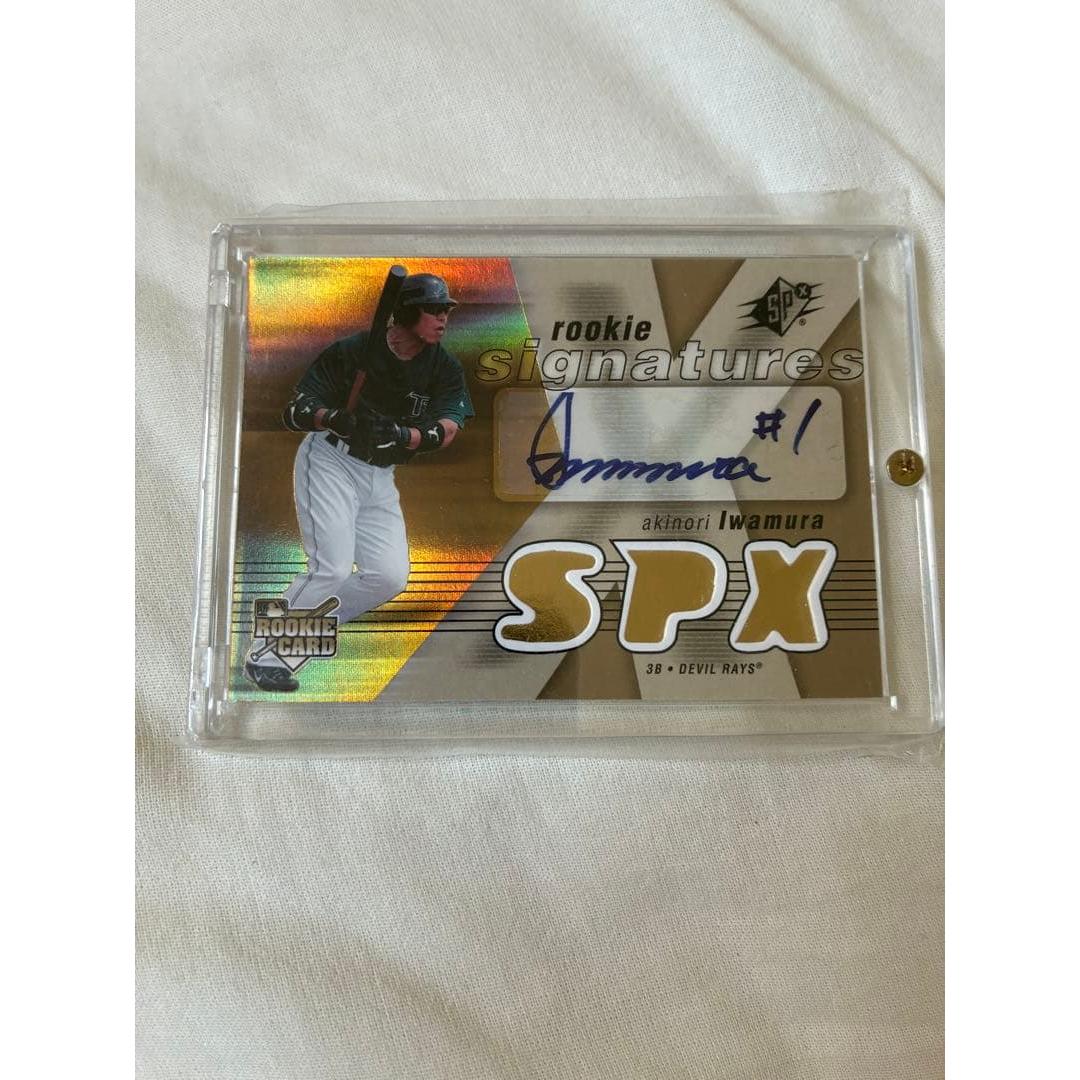 Used Akinori Iwamura SPx Rookie Signatures