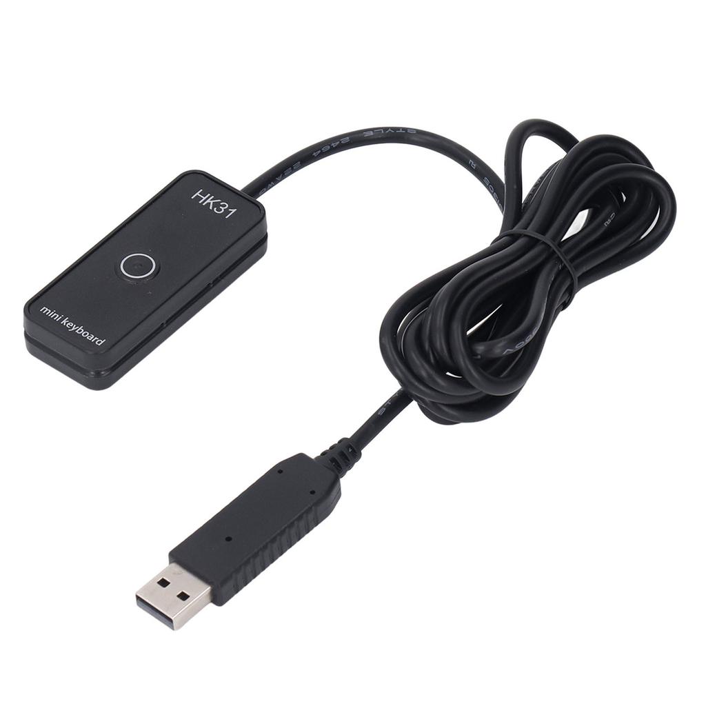 Custom USB Mini Keypad Programmable Macro Keyboard Raised Braille Design Magnetic Mounting HK31 1 Key Position