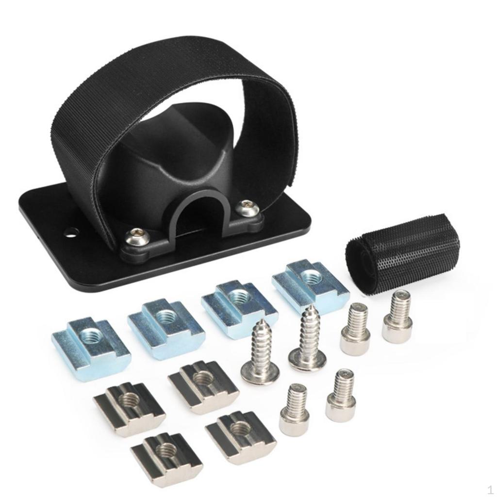 Aluminum Alloy BikeMount with Strap | SpaceSaving Compact Design, Bike Mount, for Truck Bed