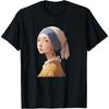 Anime Girl With A Pearl Earring T-Shirt(1)