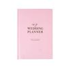 Red Hardcover Wedding Planner and Budget Notebook