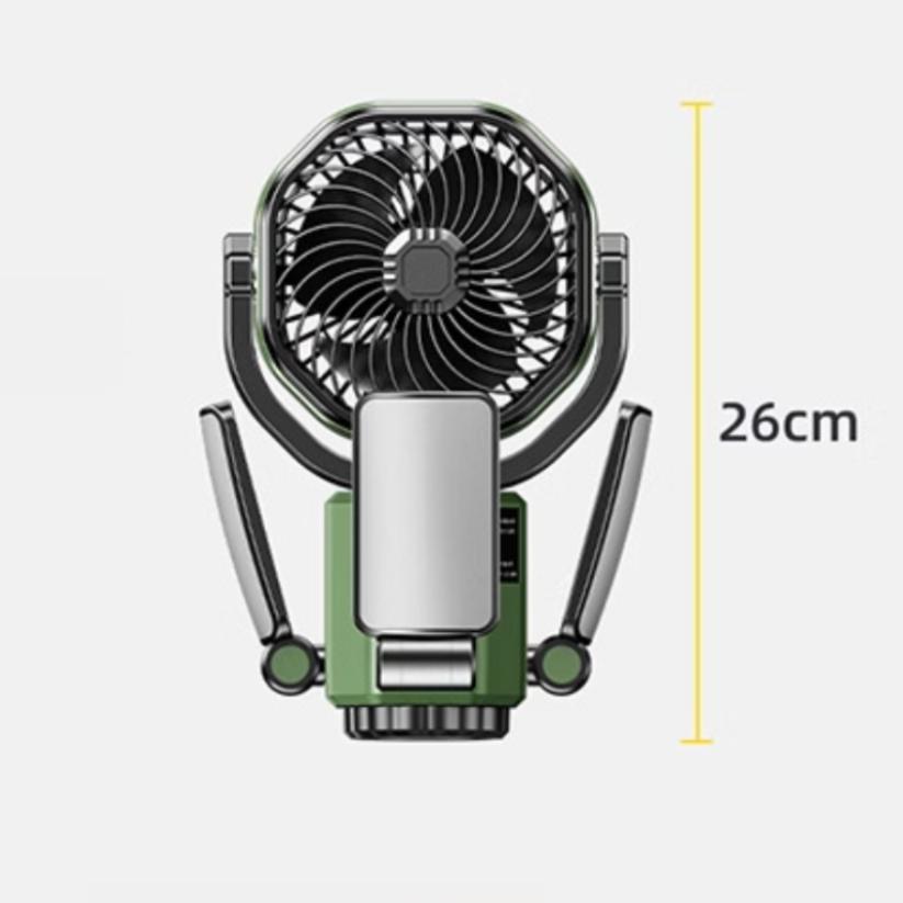 Solar Powered Camping Fan With Automatic