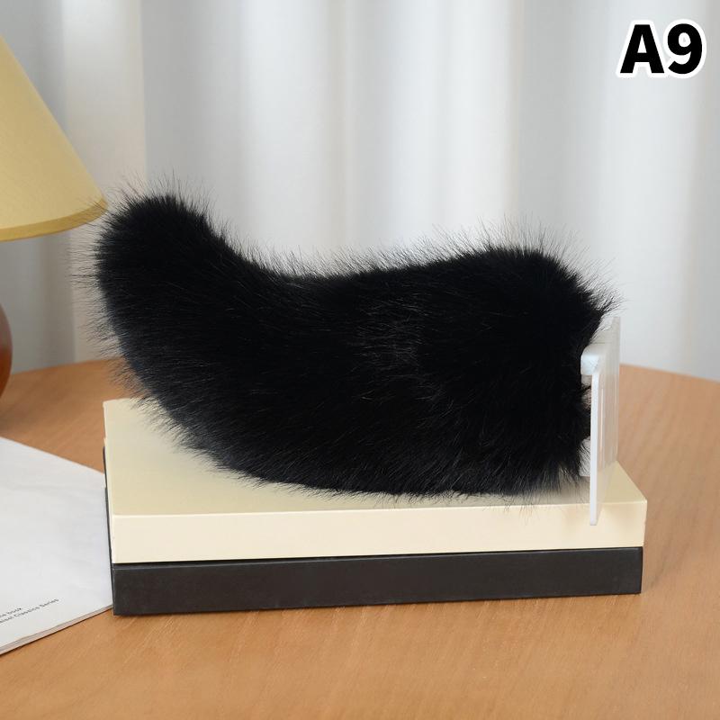 Remote Control Electric Car Tail Electric Bicycle Tail Wagging Moving Rechargeable Plush Animal Tail Auto Motorcycle Decoration