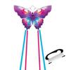 Colorful Wings Butterfly Kite: Easy-Fly Light Breeze for Adults & Kids - High-Grade Delta Design